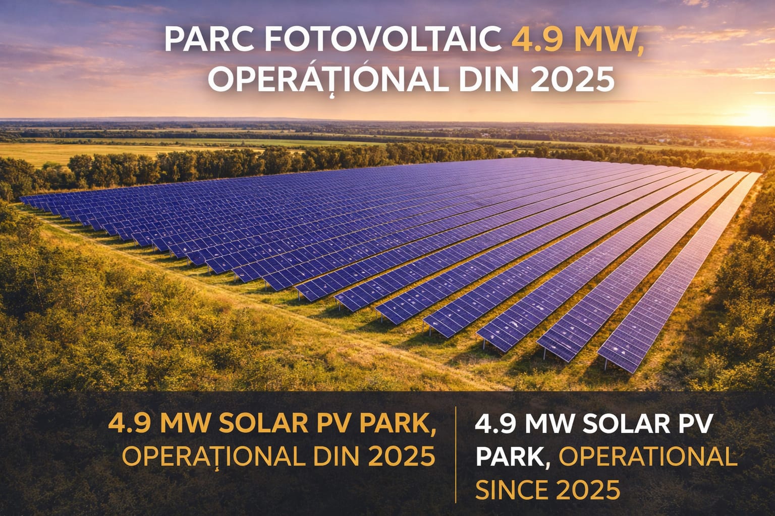 Vanzare Parc Solar 4.9Mw